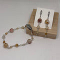 Citrin-Set 1 | Armband & Ohrringe