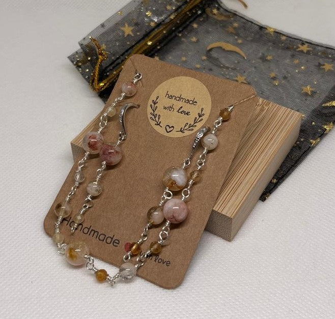 Citrin-Set 1 | Armband & Ohrringe
