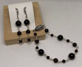 Set Grenat 1 | Bracelet & Boucles d'oreilles