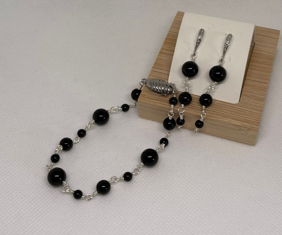 Set Tourmaline 1 | Bracelet & Boucles d'oreilles